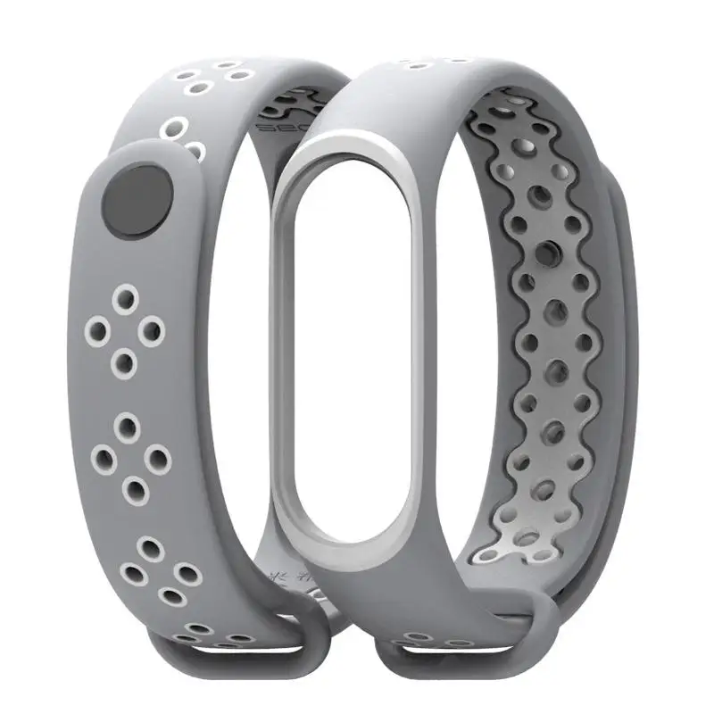 EastVita Браслет спортивный ремешок часы силиконовый для xiaomi mi band 3 аксессуары