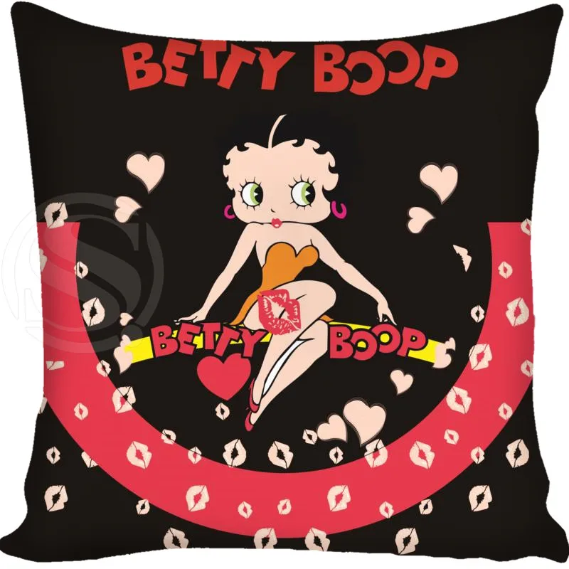 3 Декоративная Наволочка на заказ betty boop квадратная Наволочка на молнии лучший хороший подарок 20X20 см, 35X35 см, 40x40 см - Цвет: 3