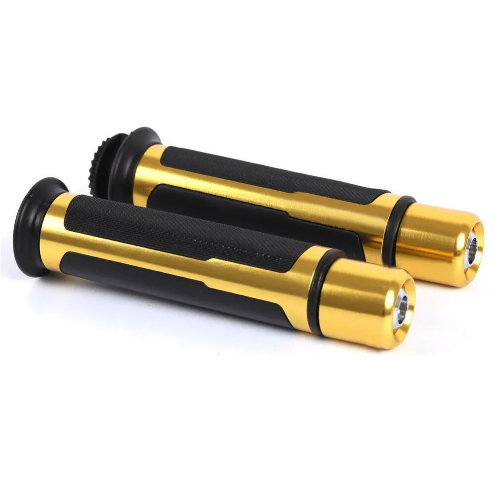 

1 Pair 7/8'' Motorcycle Anti-Skid Handle Grips 22mm Universal Handlebar easy to install and match comfortable safety Hot Sale