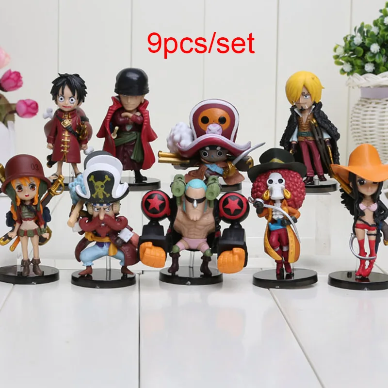 9 шт./компл. цельные фигурки милые пленки Z ПВХ игрушки куклы | Игрушки и хобби