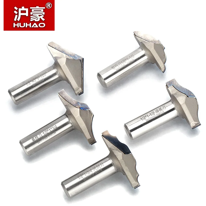 HUHAO 1 шт. 1/2 &quotхвостовик Алмазное покрытие CVD фрезерные кромки формы Endmill