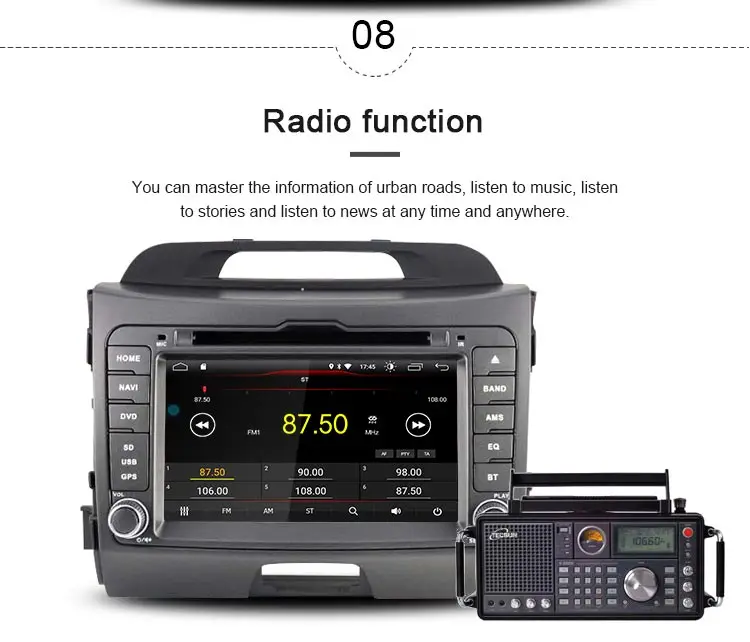 JDASTON Android 10,0 автомобильный dvd-плеер для KIA Sportage 3 2010-2012 2013 Мультимедиа gps навигация 2 Din автомагнитола стерео