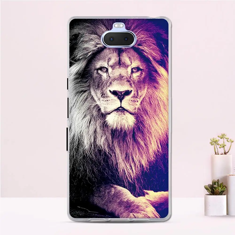 10 Для sony Xperia 10 чехол 6," Мягкий ТПУ бампер для sony Xperia 10 чехол силиконовый чехол для sony XA3 чехол с принтом - Цвет: 10