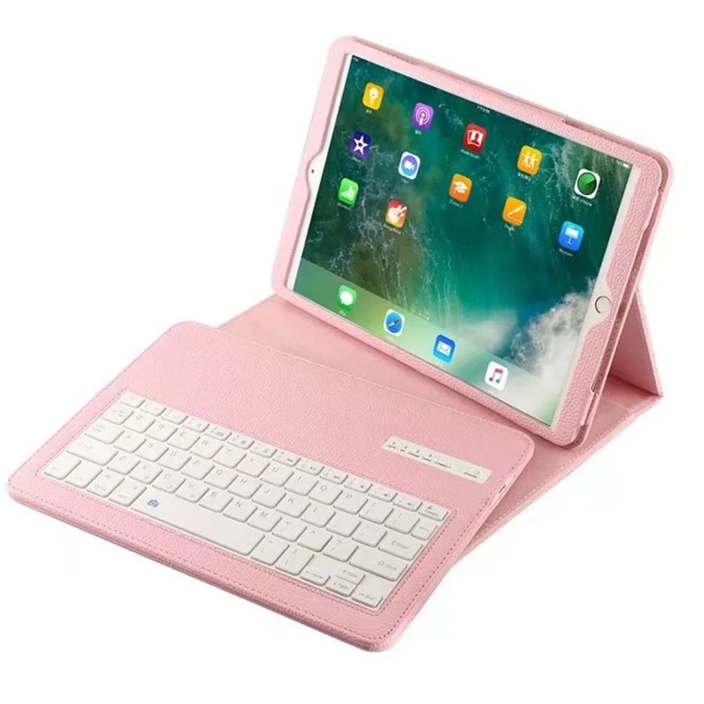 Беспроводная bluetooth клавиатура VOBERRY съемный тонкий Чехол подставка для Ipad Pro 10 5