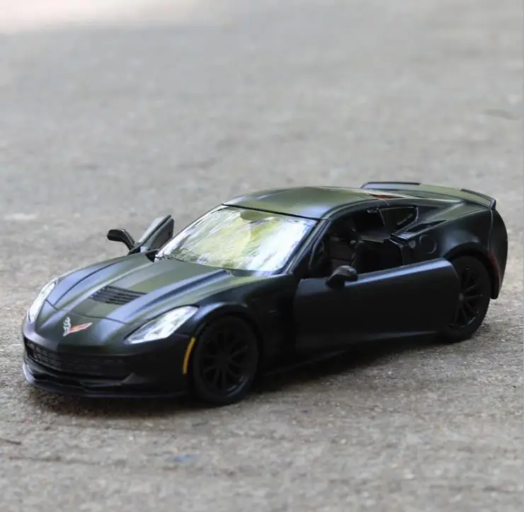 Совершенно новая модель спортивного автомобиля Corvette C7 1:36 Масштаб сплав