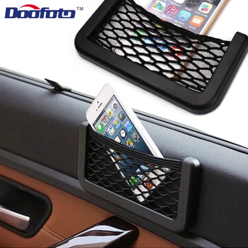 Автомобильная сумка для хранения органайзер сиденья карман телефона сетчатая