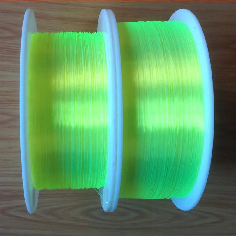

6000m 0.5mm Red Orange Green Fluorescent fiber optic cable PMMA neon fiber optic for gun sight fiber optic lightting decorations