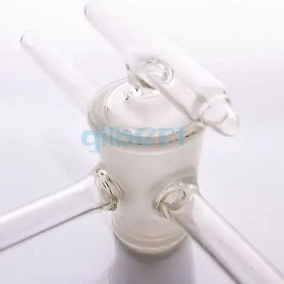 15mm Bore High Vacuum Stopcock T-Shape 3 Way Hollow Plug Laboratory Ware | Канцтовары для офиса и дома
