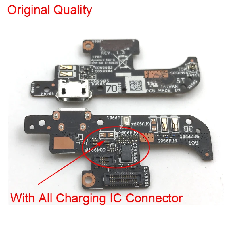 Разъем Micro charger разъем плата для Asus Zenfone Live ZB501KL usb зарядка док-станция порт гибкий кабель ленты запасные части