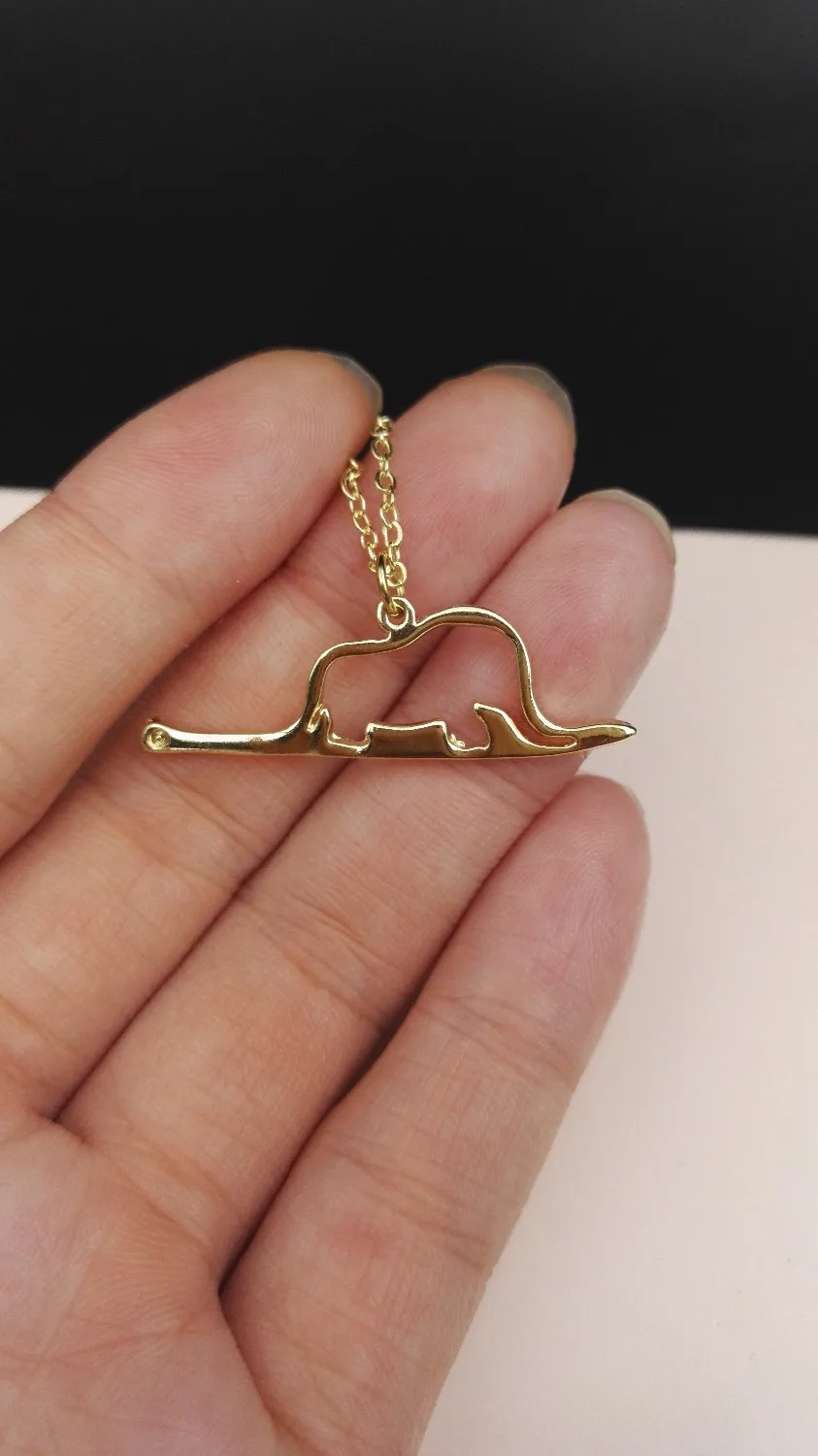 animal cute 10pcs/lot Little Prince necklace jewelry Elephant in a snake Charm women child present birthday SanLan | Украшения и