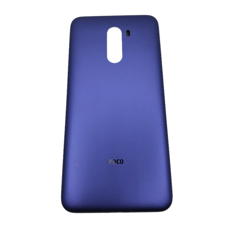 Poco F1 Xiaomi PocoPhone F1 задняя крышка батарейный чехол Корпус задняя дверца-крышка чехол Замена для Xiaomi Poco F1 PocoF1 с логотипом - Цвет: Poco F1
