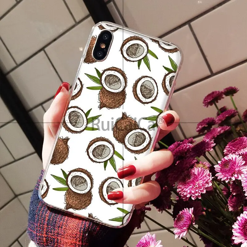 Мягкий силиконовый чехол Ruicaica для Apple iPhone 8 7 6 6S Plus X XS MAX 5 5S SE XR|Чехлы-накладки| |