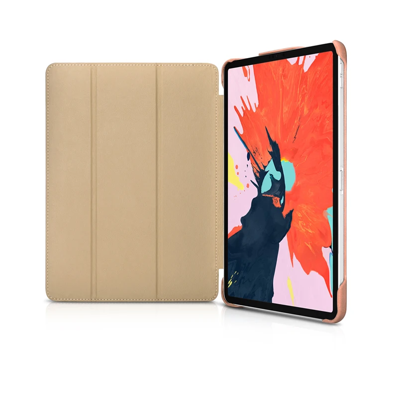 Чехол Icarer для iPad Pro 11 2018 дюйма винтажный откидной книжка из искусственной кожи