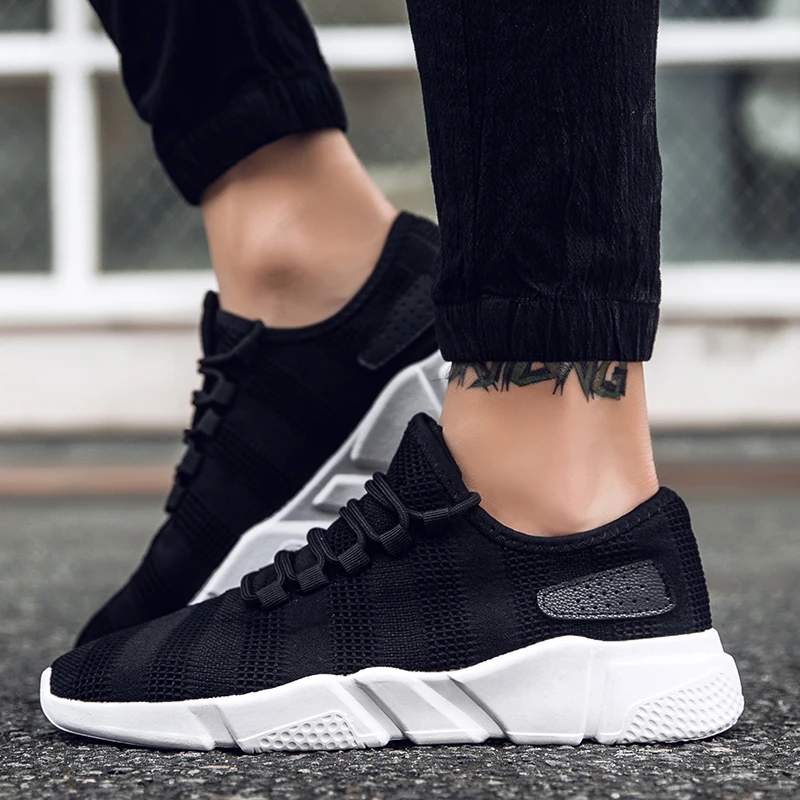 Оригинальные кроссовки для бега мужские 90 трикотажные беговые дышащие улицы