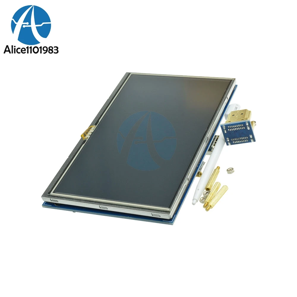 5 дюймовый сенсорный ЖК экран 800x480 HDMI "TFT LCD модуль панель для дисплея Shield Raspberry Pi