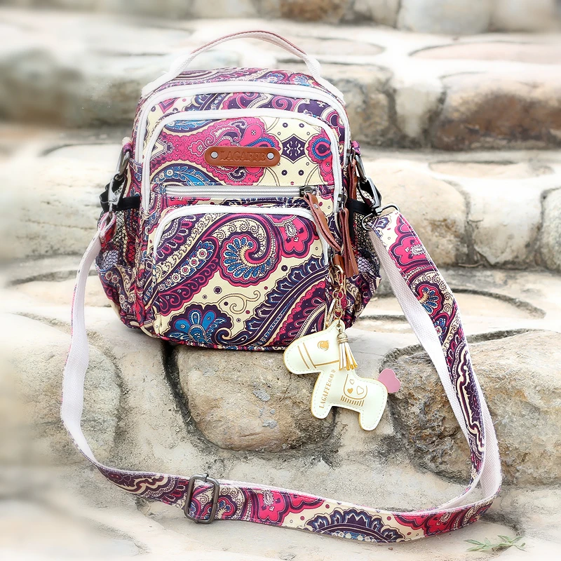 Полосатая женская сумка для подгузников Модный водонепроницаемый дорожный