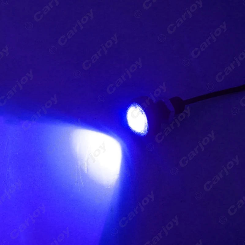 FEELDO 10 шт. мощность 3 Вт Объектив Ультра-тонкий 18 мм Автомобильный светодиодный