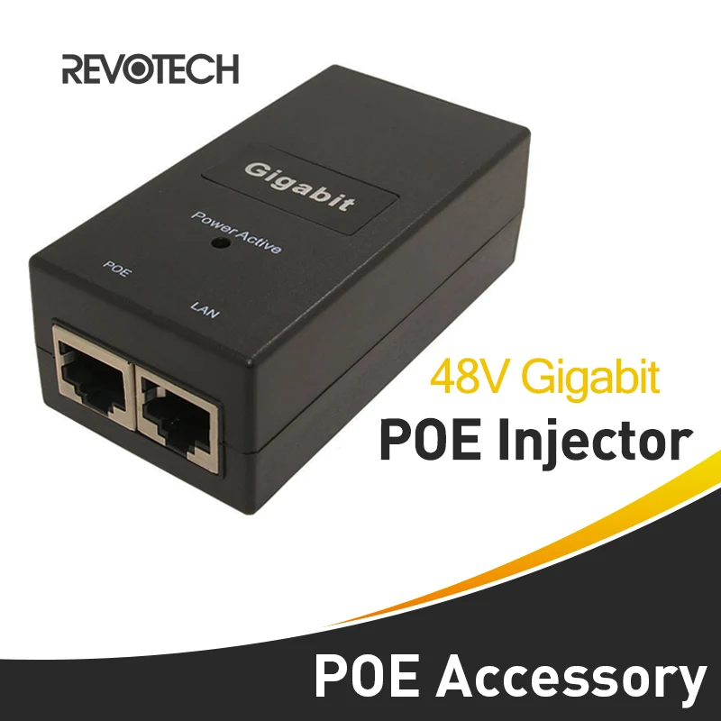 Настольный Инжектор POE 10/100 Мбит/с источник питания вход 1000 100 в выход 48 240