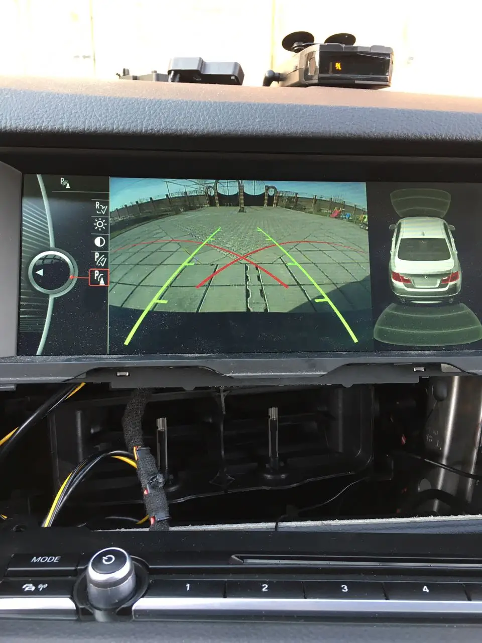 Интерфейс для установки камеры заднего вида на BMW 1/2/3/4/5/7 серии X1 X3 X4 X5 X6 NBT HU entry on.