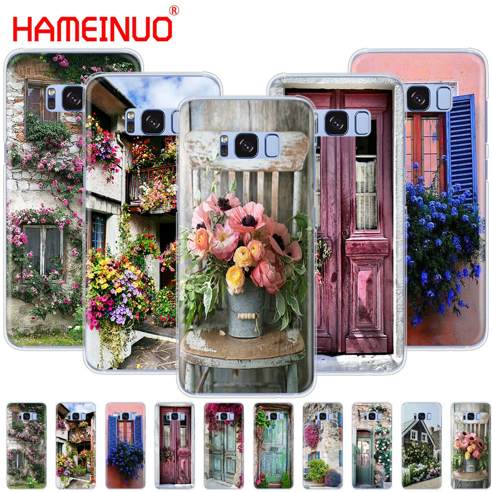 HAMEINUO дом с цветами на Windows Чехол для мобильного телефона Samsung Galaxy S9 S7 edge PLUS S8 S6 S5 S4 S3