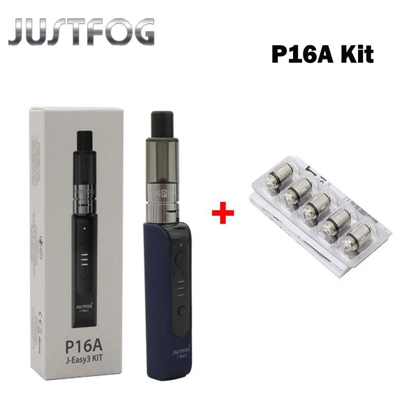 Набор Justfog P16A с аккумулятором 900 мА · ч емкостью 1 9 мл Vape Pen vs Q16 Kit электронная