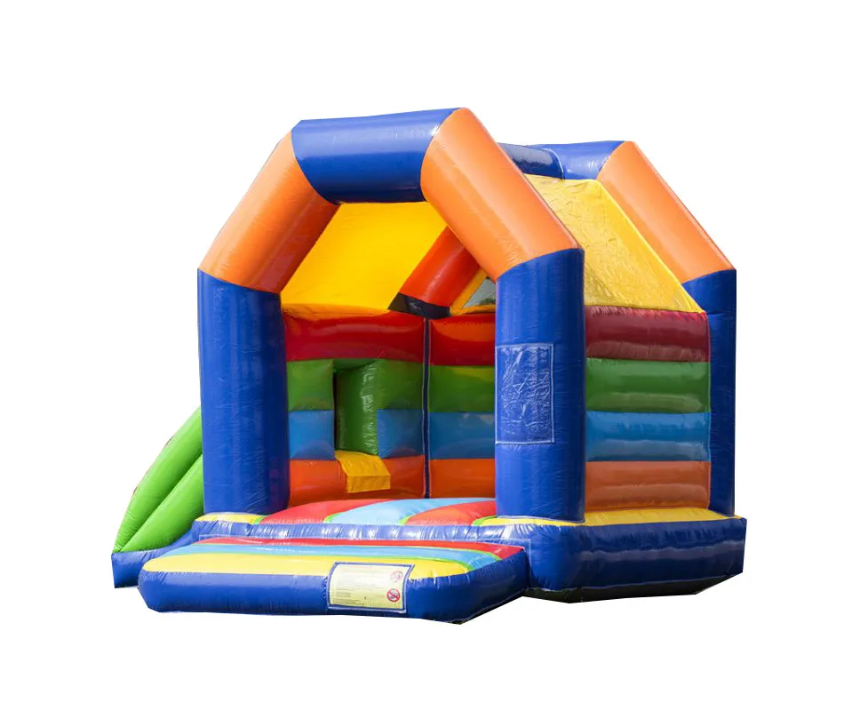 

Inflatable bouncer castle with slide outdoor or indoor kids playground