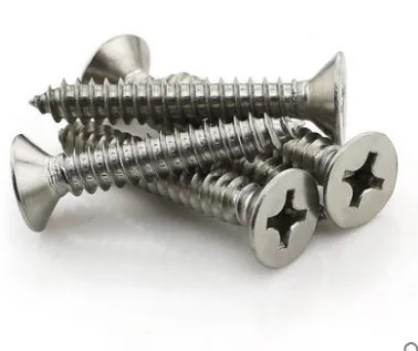 M2M2.2M2.6M3M3.5M4M5 stainless steel 316 phillips cross recessed flat head self tapping screws hardware fastners752 | Обустройство