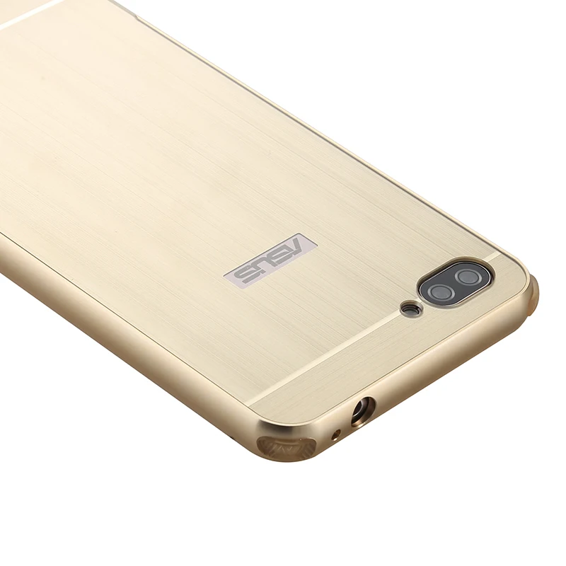 Роскошный чехол для ASUS Zenfone 4 MAX ZC554KL, металлический алюминиевый каркас, пластиковый чехол, чехол для Asus Zenfone 4 Max ZC520KL, чехол