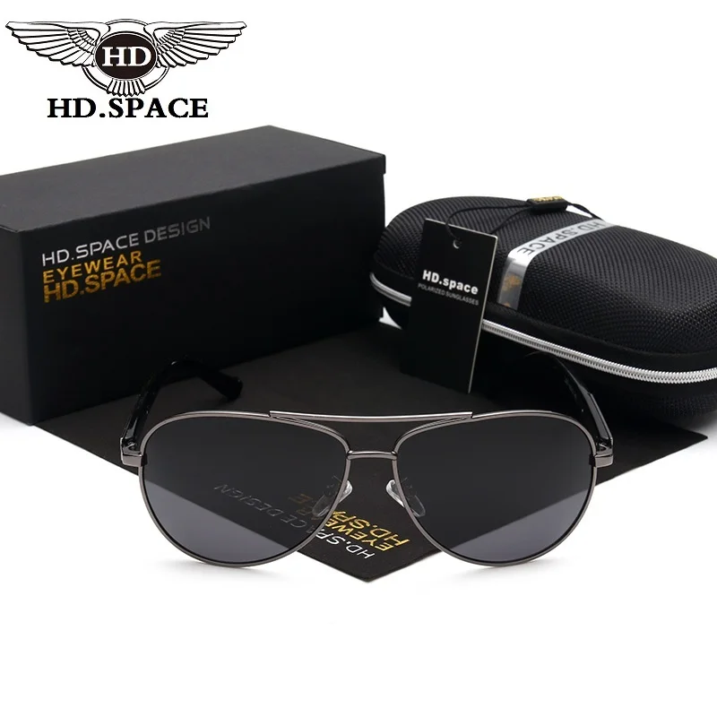 Новый поляризованные Солнцезащитные очки для женщин мужчин бренд HD.