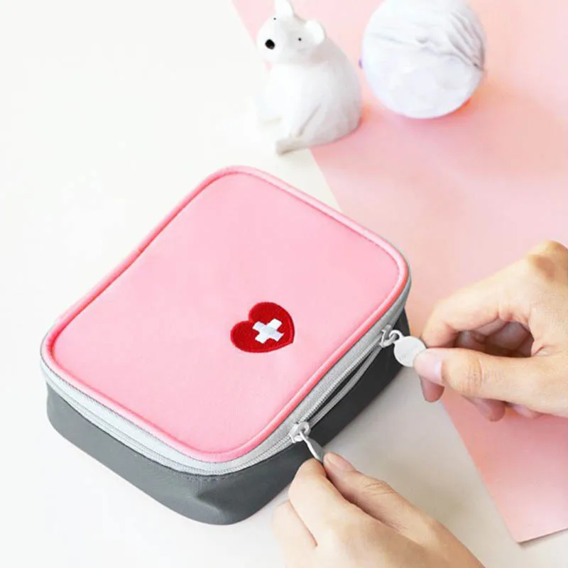 Мини сумка для лекарств Портативный органайзер поездок в чрезвычайных ситуациях