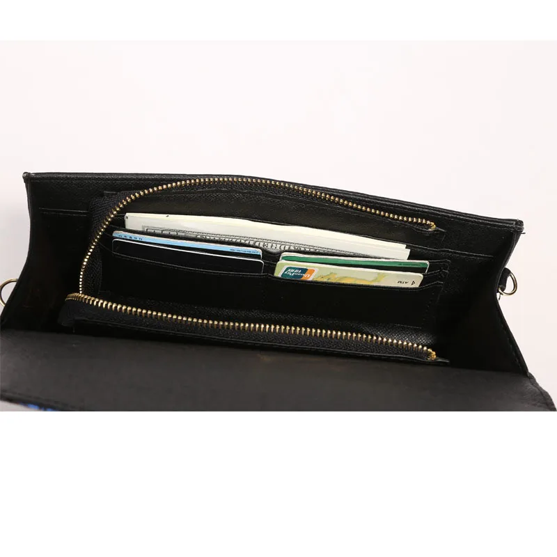 WERAIMJX Women Handbags Fashion Goldleaf Hand-painted Shoulder Bags for Ladies New Designer Crossbody Bag women 2019 MJ241 | Багаж и сумки