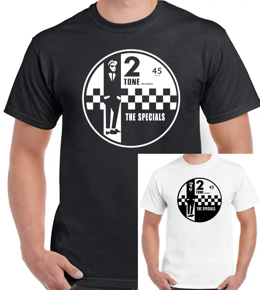 2 Tone Records The Specials Мужская Ретро музыкальная футболка СКА Северная душа регги |