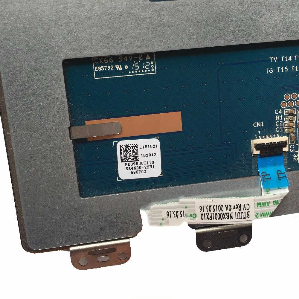 Подлинный для Lenovo Yoga 3 14 черный тачпад трекпад PK09000C110 NBX0001FX10 NBX0001FX00 100%