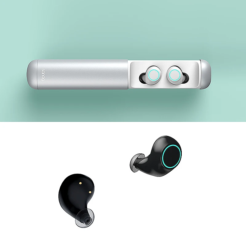 Sanag J2 Tws Bluetooth 5,0 наушники, мини беспроводные наушники-вкладыши, беспроводные наушники, стерео гарнитура с микрофоном для мобильного телефона