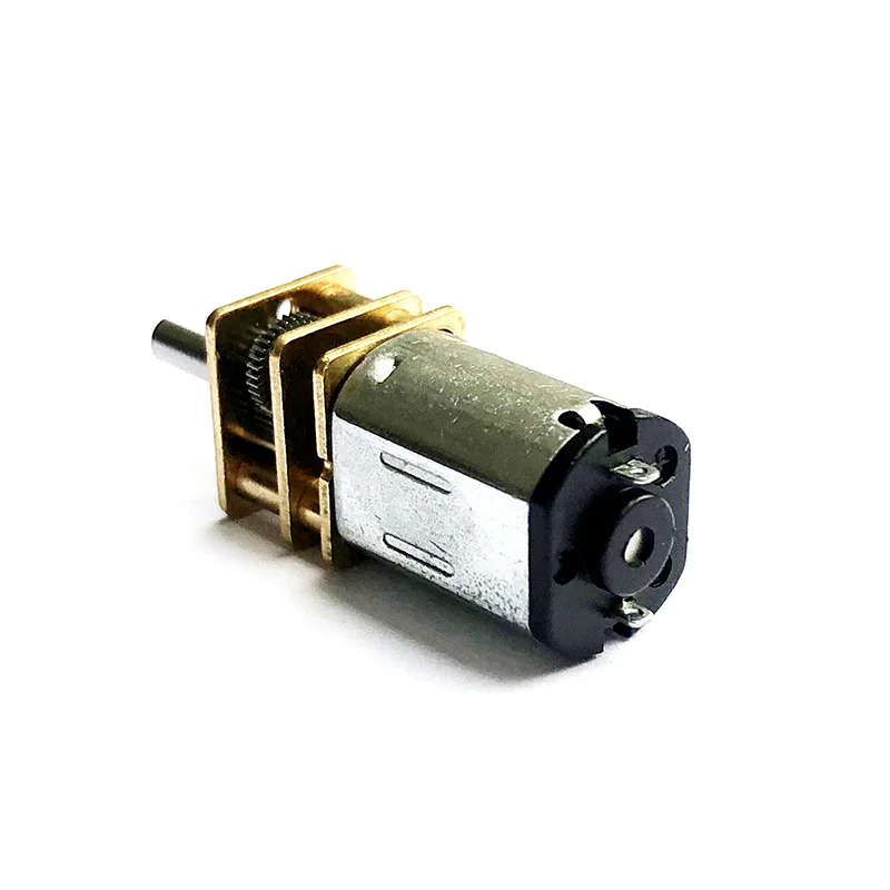 DC 12V 100RPM мини металлический мотор редуктор с высоким крутящим моментом зубчатым