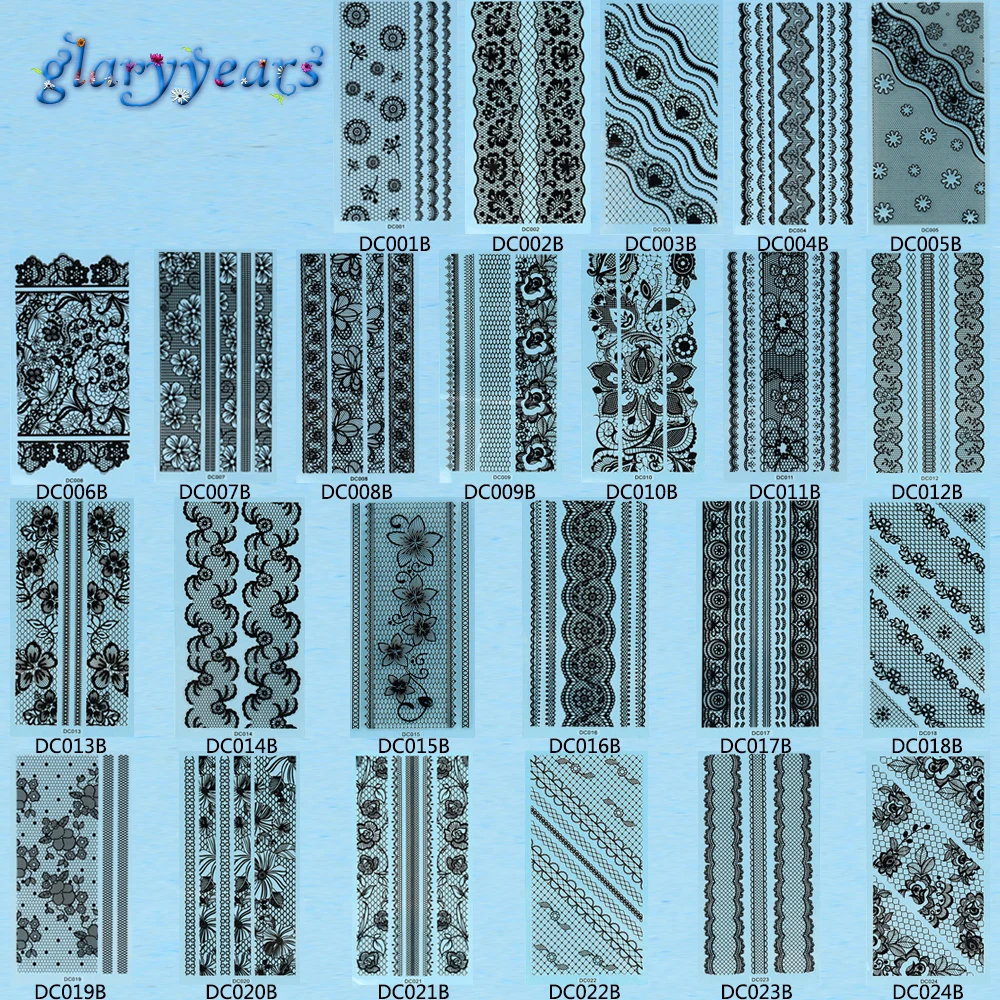 Ультратонкий дизайн ногтей 3D 1 шт. 24 сексуальные женские инструменты для маникюра