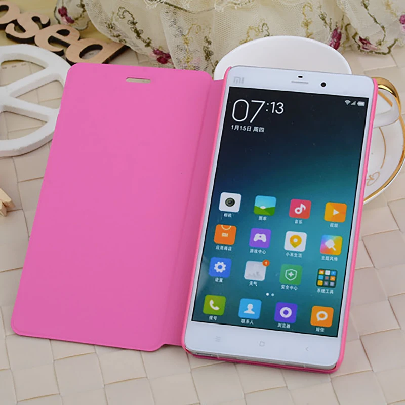 Оригинальный умный флип-чехол Aokin для XiaoMi Mi 5 Тонкий Магнитный чехол из