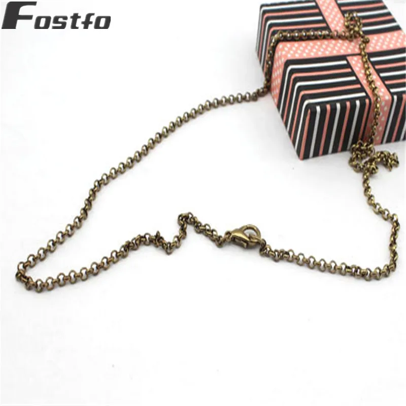 Цепочки с длинными звеньями для ювелирных изделий ширина 3 мм