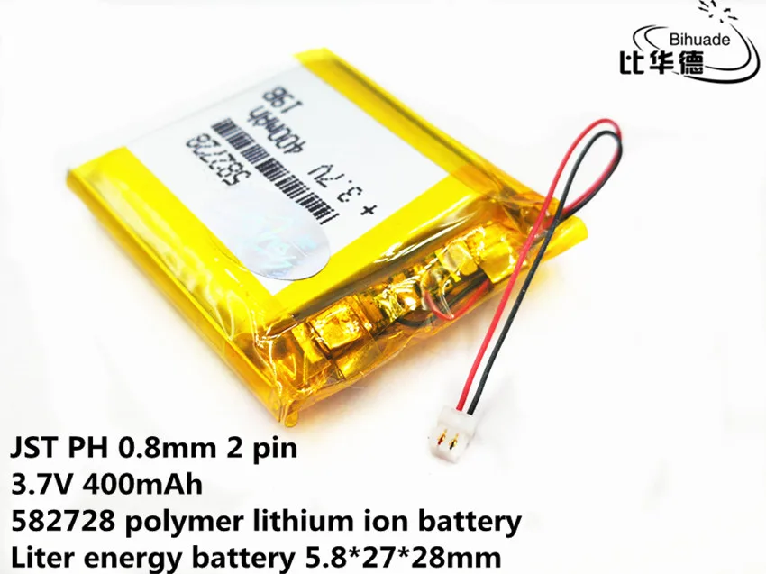 582728 3 7 V 400mAh литий-полимерный литий-ионный аккумулятор для Q50 G700S K92 G36 Y3 Детские
