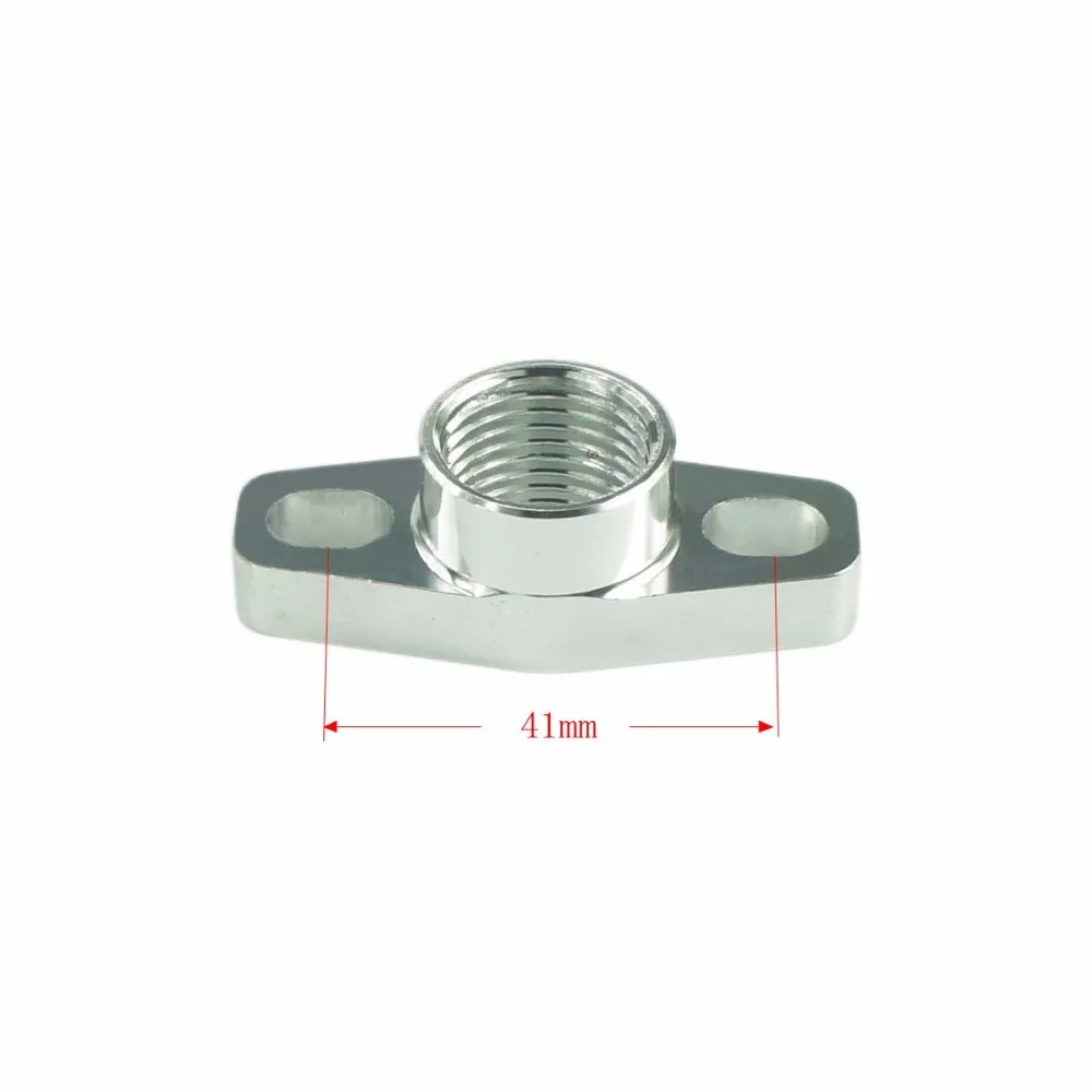 Новинка алюминиевый фланец CNSPEED An10 1/2npt T3 T4 адаптер для возврата турбо фитинг