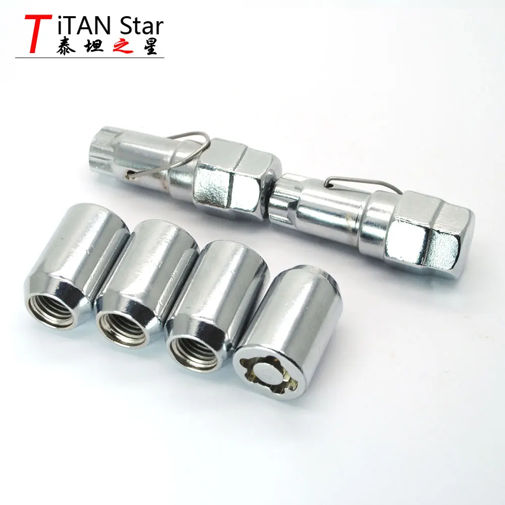 4 гайки + 2 ключа 12x1 5 M12 1 противоугонные для Buick Cruze Ford Focus Kuga Opel Astra J KIA hyundai mazda|wheel lock