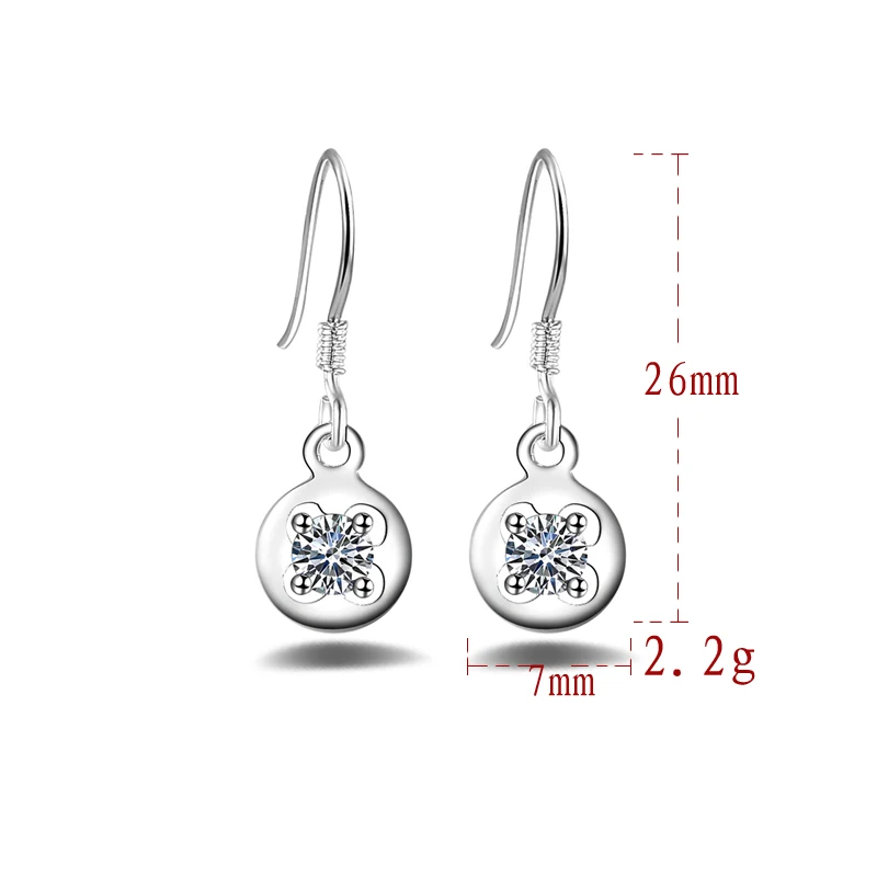 Uroru Винтаж Хрустальный цветок Серьги  путешествия модные женские туфли