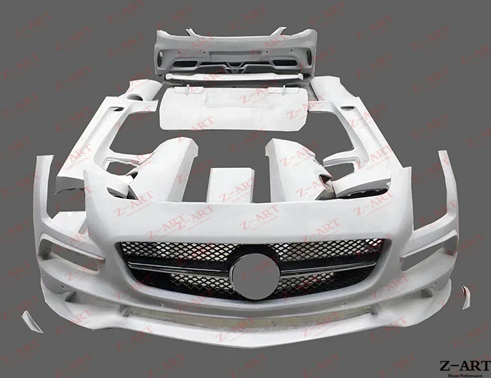 Z-ART черная серия тюнинг-пакет для R197 SLS AMG производительность Mercedes BS тела комплект