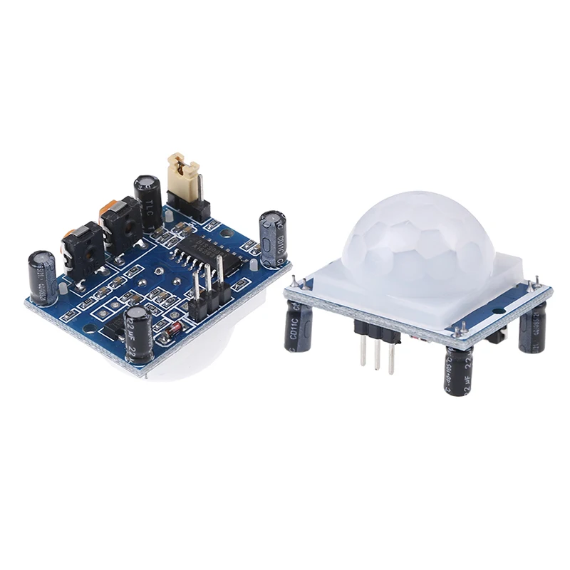 DC 4 5 V 20 SR501 HC Отрегулируйте пироэлектрический инфракрасный PIR модуль движения