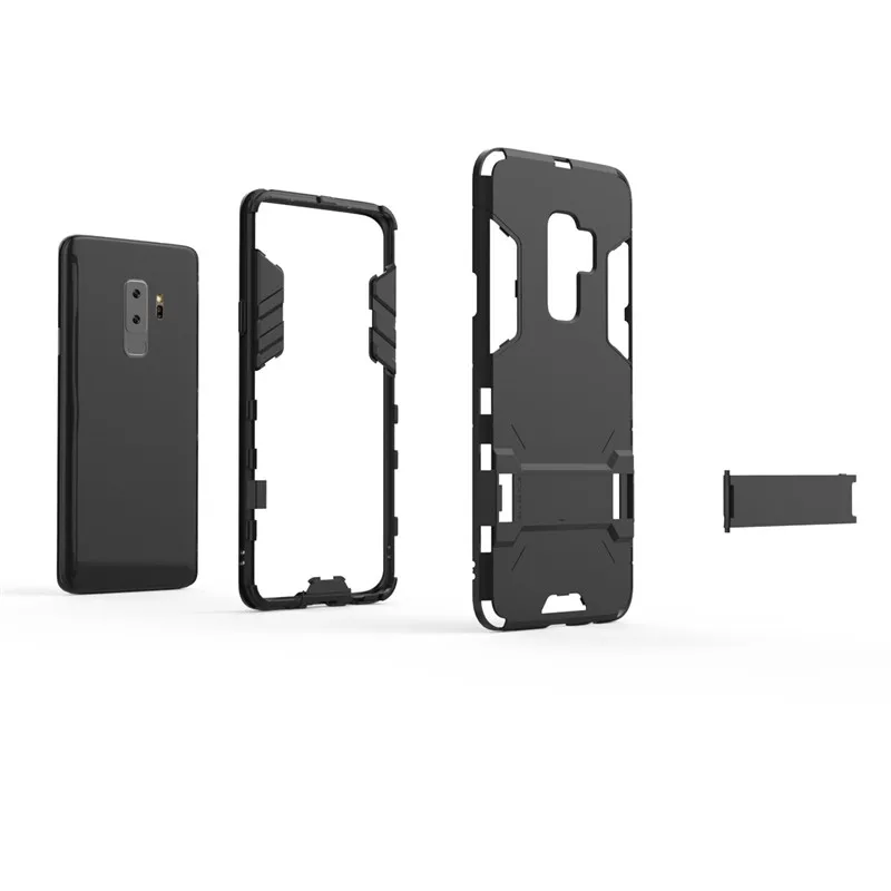 Cool Armor Case For Samsung Galaxy S9 plus Hybrid Shockproof Phone Cases for samsung galaxy Anti-knock Kickstand Cover |