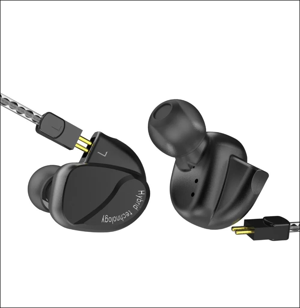 Новинка BQEYZ K2 2DD+ 2BA гибридные наушники вкладыши HIFI бас DJ Monito спортивные наушники для бега наушники с микрофоном