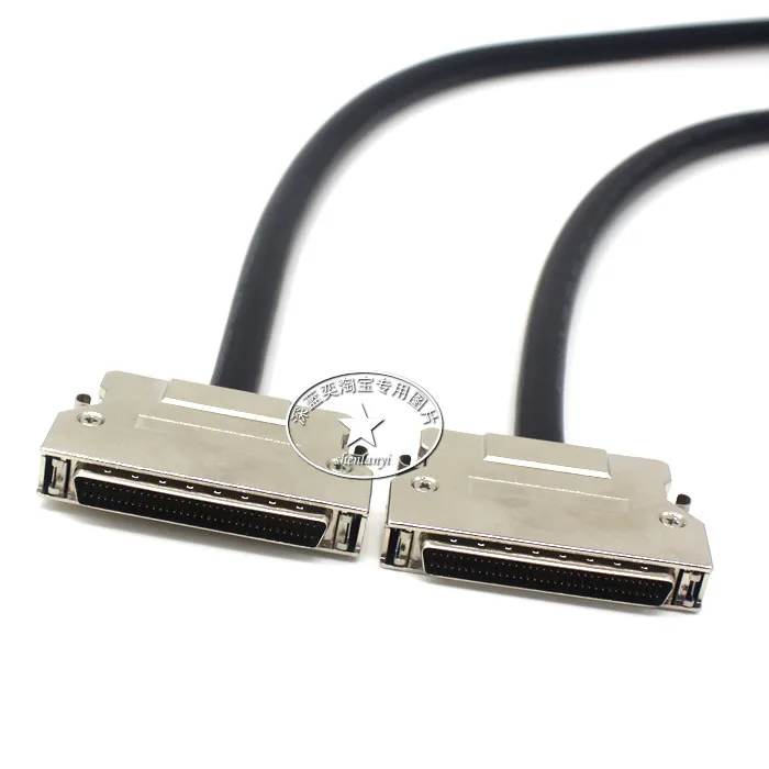 SCSI DB68 кабель удлинитель для передачи данных 68Pin гайка тип/тип шрапнель адаптер