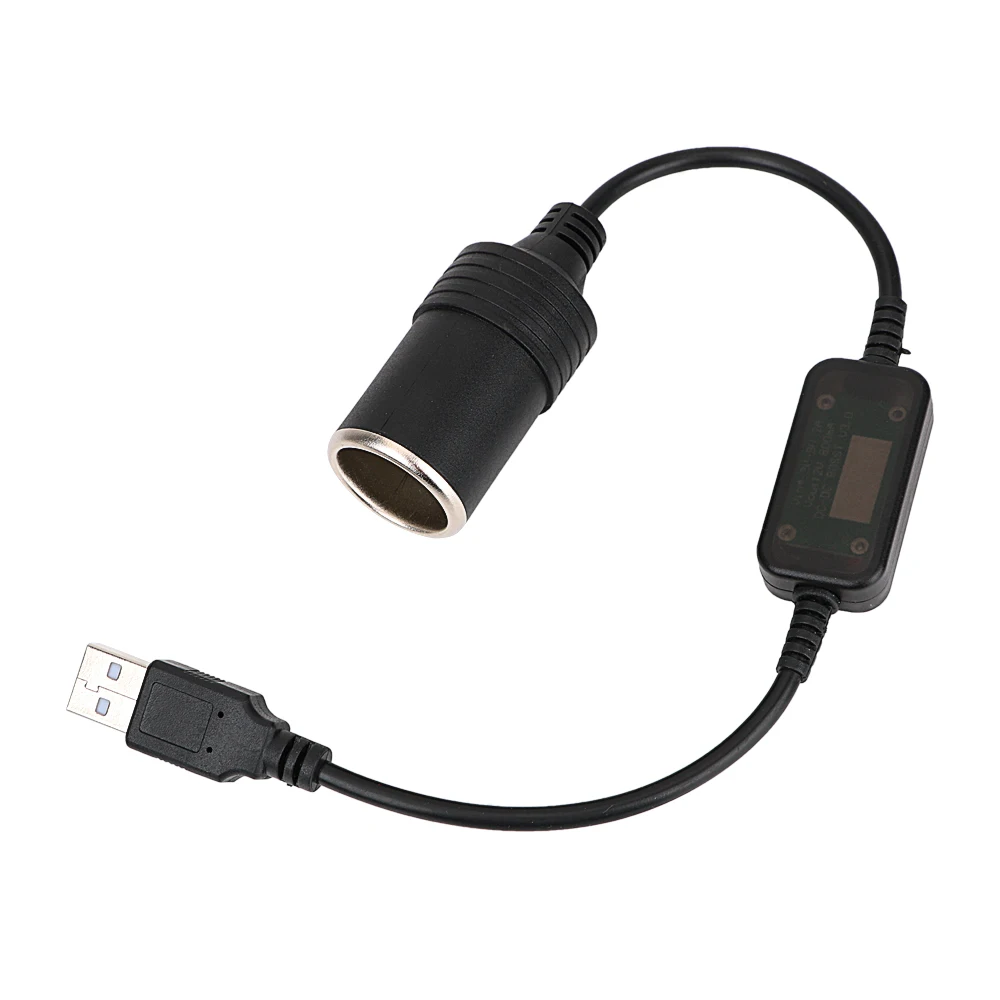 Разъем адаптера конвертер адаптер проводной контроллер USB 5V 12V авто аксессуары
