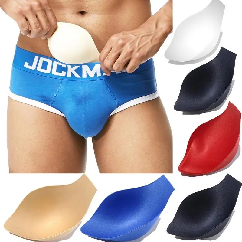 Для Мужчин's модные пикантные трусы шорты Jockstraps выпуклость Pad Enhancer вставки чашки