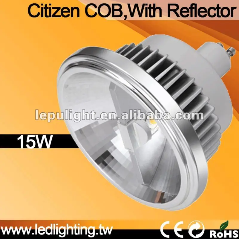 3 years warranty AR111 220v 15W GU10 Citizen LED spotlight with CE&RoHS certificates|spotlight controller|spotlight flashlightar111 15w |